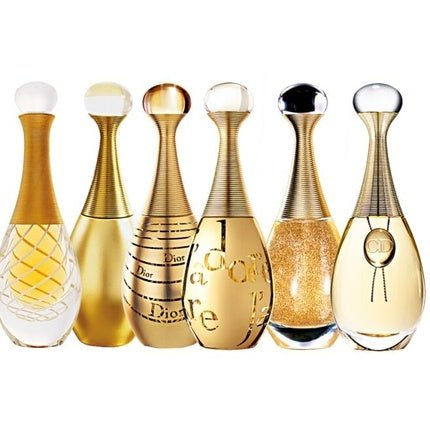 100% Authentic Exclusive Rare Dior J'adore Gold Jeweled Parfum Spray - Maison des fragrances