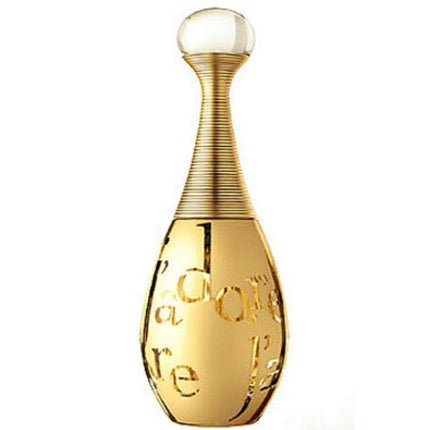 100% Authentic Exclusive Rare Dior J'adore Gold Jeweled Parfum Spray - Maison des fragrances