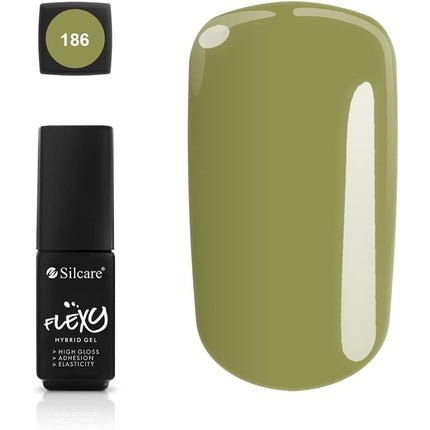 186 Silcare Soak Off Hybrid UV LED Flexy Gel Manicure Nails 4.5g - Maison des fragrances