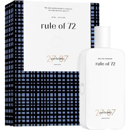 27 87 27 87 Rule Of 72 Eau de Parfum 87 ml - Maison des fragrances