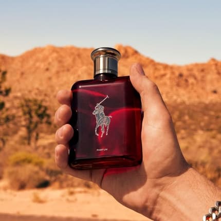 Ralph Lauren Polo Red's Ambery Woody Intense 1.36 Fl Oz Eau de Cologne for Men