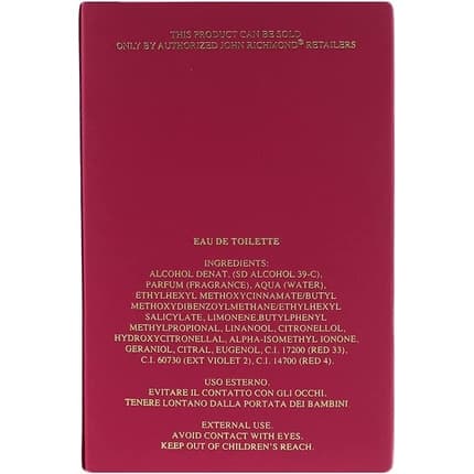 John Richmond Viva Rock Eau de Toilette Femme 30 ml