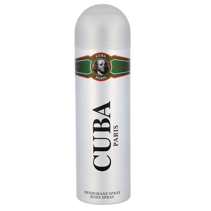 Cuba Original Cubagreen Deodrant Spray 200ml for men