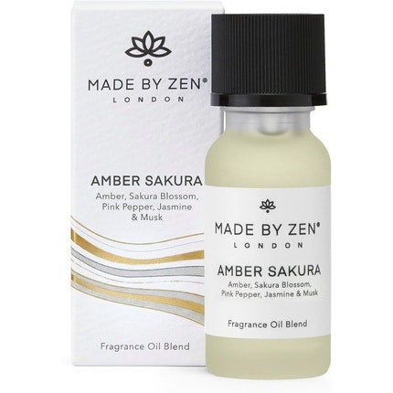 MADE par ZEN Amber Sakura Signature Fragrance Oil Luxury Scents for Your Electric Diffuser The Perfect Home Fragrance to Boost Your Mood Made par Zen