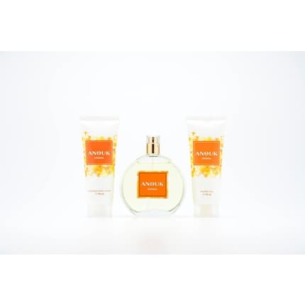 Anouk Original Perfume 100ml + shower gel 75ml + body lotion 75ml gift set woman anouk floral fruit fresh elegant long-la-la-la-la-la-lashing