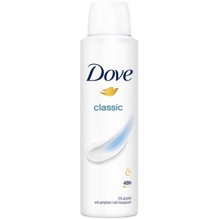 Dove Classic Women 0% Alcohol Déodorant 150 ml
