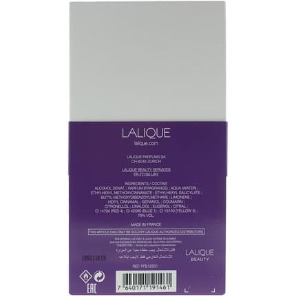 Lalique Les Compositions Parfumees Electric Purple Eau de Parfum (EDP) Femme 100ml