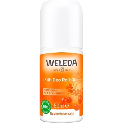 Weleda Seabuckthorn 24h Roll-On Deodorant 50ml Sea Buckthorn