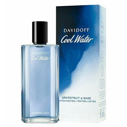Davidoff Cool Water Grapefruit & Sage Limited Edition Eau de toilette  Spray 4.2oz, 1oz équivaut à 30ml Cool Water Grapefruit & Sage