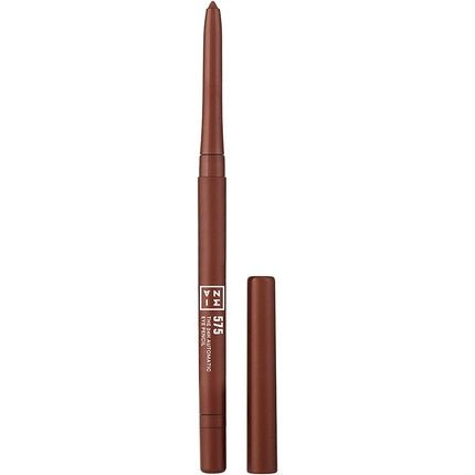 3INA MAKEUP The 24H Automatic Eye Pencil 575 Brown Long Lasting Eyeliner Waterproof Highly Pigmented Formula Creamy Texture Sharpener & Brush Precise Tip Vegan Cruelty Free - Maison des fragrances