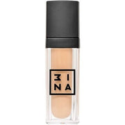 3INA Makeup Vegan Cruelty Free The Concealer 104 Dark Beige Medium to High Coverage Long Lasting Liquid Concealer Formula Natural Finish - Wand Applicator - Maison des fragrances