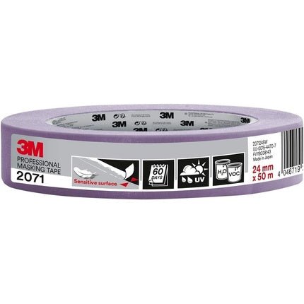 3M Pro 2071 Professional Painter's Tape for Sensitive Surfaces - Indoor and Outdoor - Maison des fragrances