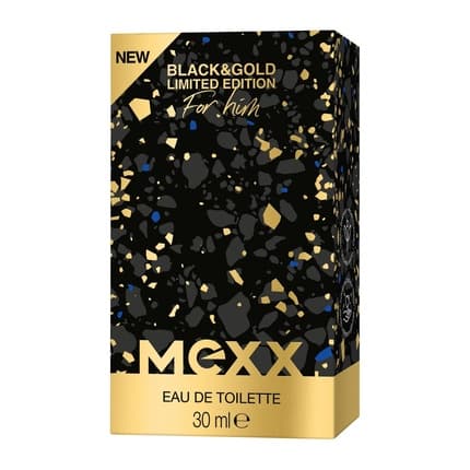 Mexx Black & Gold Limited Edition Man Woody-Fruity Eau de Toilette