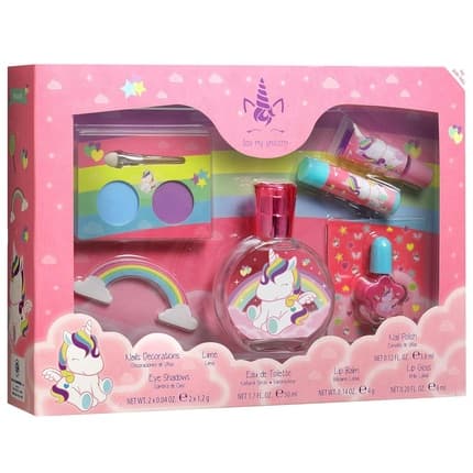 Water my unicorn toilet water 50ml set with manicure accessories