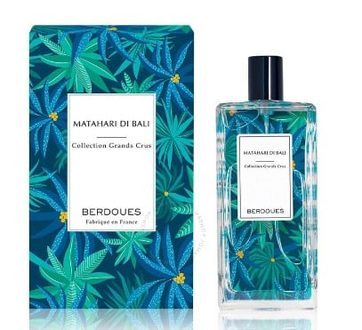Berdoues Grands Crus Matahari Di Bali Eau de Parfum 3.4 fl. oz. Made in France Spray Fragrance for Men & Women