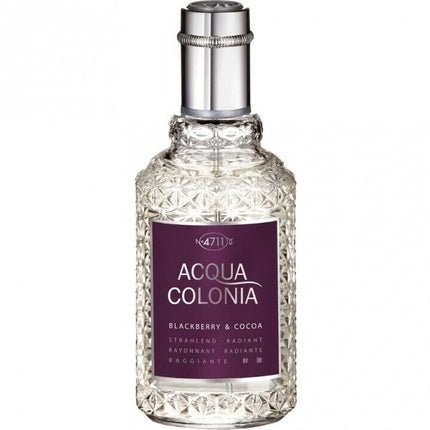4711 Acqua Colonia Blackberry & Cocoa Natural Eau de Cologne Spray 50ml - Maison des fragrances