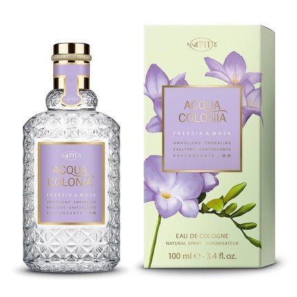 4711 Acqua Colonia Freesia & Musk Natural Eau de Cologne (EDC) Mixte 100ml - Maison des fragrances