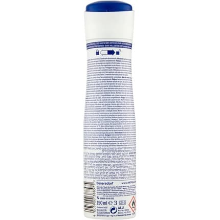 Nivea Women's Deodrant Spray Invisible for Black & White Fresh 150ml