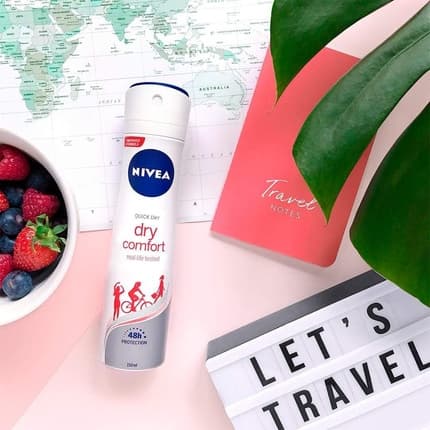 Nivea Dry Comfort Deodorant Déodorant (Déo) Mixte 200ml