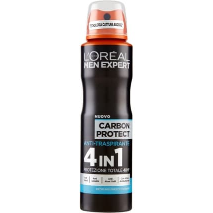 L'Oréal Paris Men Expert Carbon Protect Deodorant Anti-Breathable Spray 150ml
