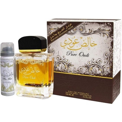 Lattafa Perfumes Pure Oudi And Deodorant Gift Set Coffret (Coffret) Mixte 100ml