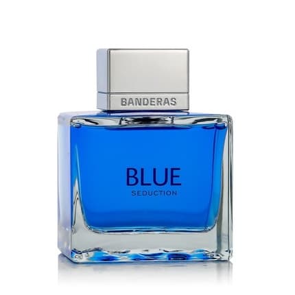 Antonio Banderas Blue Seduction - Eau De Toilette Man Long Lasting Fresh Casual Fragrance Woody Aquatic Notes Ideal Day Wear 100ml