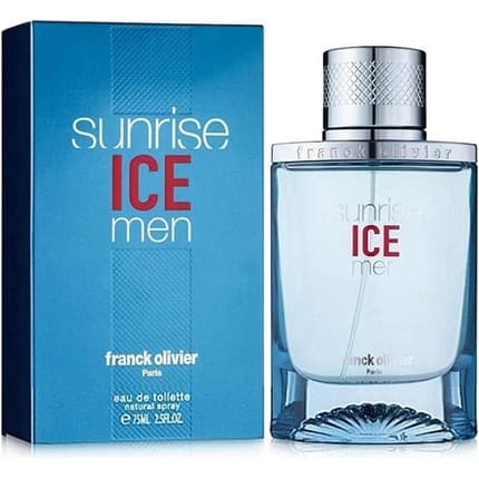 Franck Olivier Sunrise Urban Ice 2.5 Oz Eau de Toilette 75oz for men