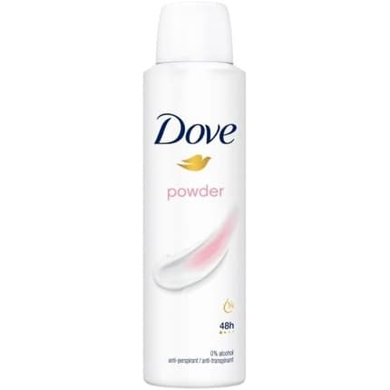 Dove Powder Women 0% Alcohol Déodorant 150 ml