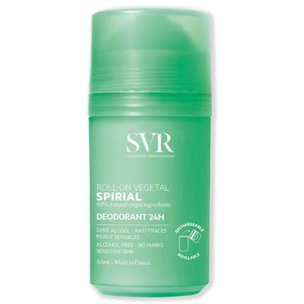 SVR Spiritual Roll-On Plant-Based Deodorant 24 Hours 50ml