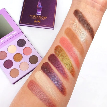 Rude Cocktail Party 9 Eyeshadow Pallet Purple Flame