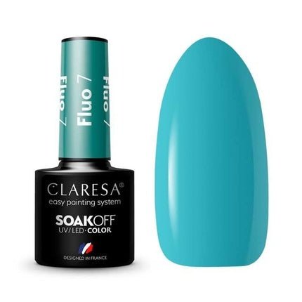 7 Fluo UV Nail Polish 5ml Clear - Maison des fragrances