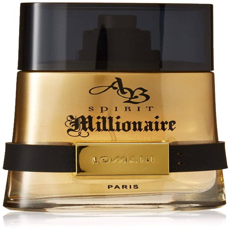 LOMANI AB SPIRIT MILLIONAIRE HOME 3.3OZ SPRAY EAU DE PRAY CORIANDER ORANGE Orange