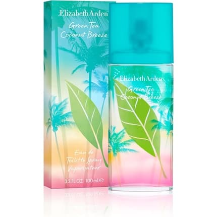 Elizabeth Arden Green Tea Coconut Breeze Eau De Toilette Spray 100ml Citrus Floral Fruity Fragrance Luxury Perfume for women