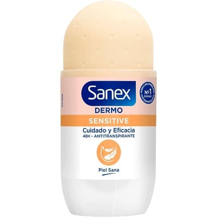 Sanex Sensitive Roll-On Deodorant 50ml Unisexe