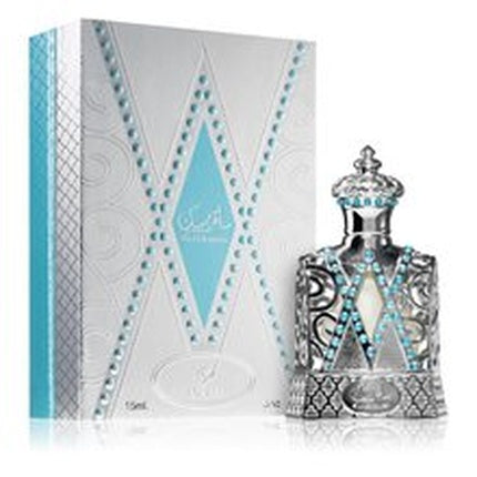Afnan Perfume Oil Silver Musk by Afnan 15ml Attar Perfume Femme Concentrated