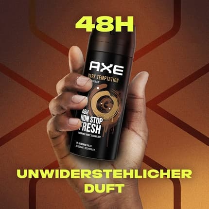 Axe/Lynx Ax Dark Temptation Body Deodorant without Aluminum 150ml Unisex