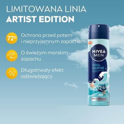Nivea Fresh Flower Deodrant with Spray - Long -la -Lasting Freshness