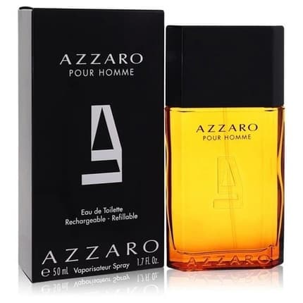 Azzaro Men's for Men's Eau De Toilette Spray Woody Fragrance 50ml