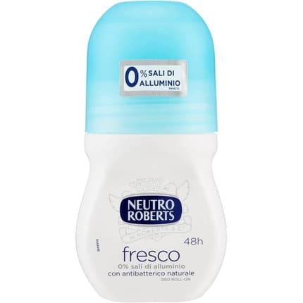 Italian Gourmet Neutro Roberts Fresh Deodorant Roll On Without Aluminum Salts Zero Stains Natural Protection Déodorant (Déo) Mixte 50ml