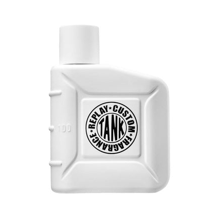 Replay Tank Custom For Woman Eau De Toilette Sweet and Enveloping Women's Fragrance with Seductive and Magnetic Character Chypre-Floral Scent 100ml
