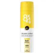 8X4 Splashy Citrus Deodorant Spray 150ml 8x4