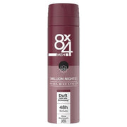 8x4 Million Nights Deodorant with Oriental Fragrance Notes Aluminum-Free Deodorant with 48h Protection Déodorant (Déo) Homme 150ml - Maison des fragrances
