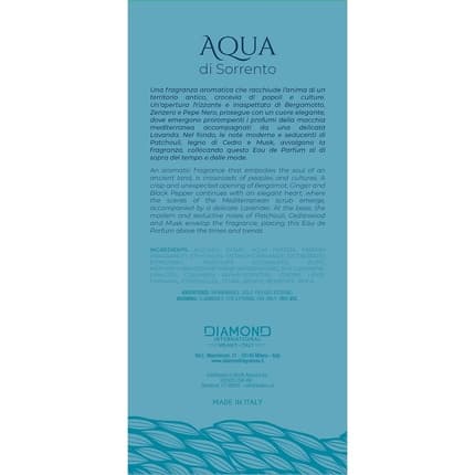 Aqua Di Sorrento Posillipo Eau de Parfum Mixte 100 ml