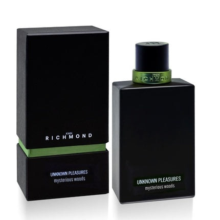 John Richmond Unknown Pleasures Mysterious Wood Eau de Parfum Unisex Emotional Rational Intuitive Tangible and Intense 100ml