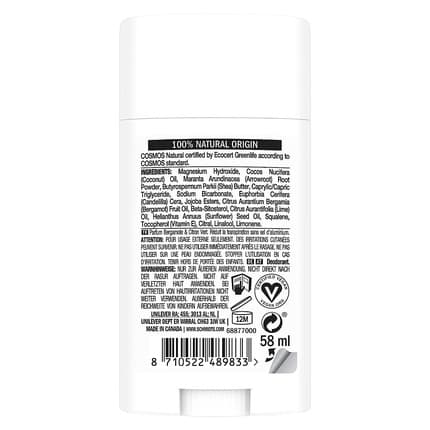 Schmidt's Natural Deodrant Stick Bergamot and Lime Aluminum Free Vegan