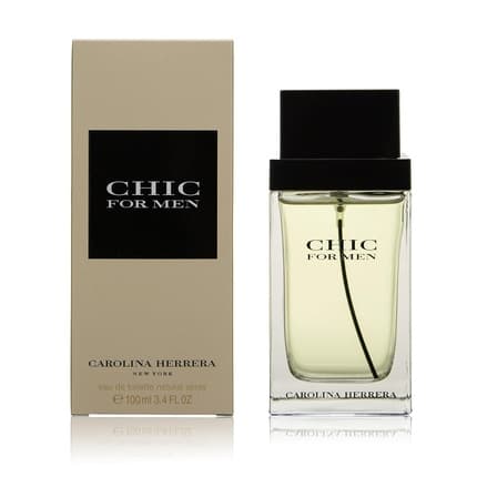 Carolina Herrera Chic Eau de Toilette 3.4oz for Men