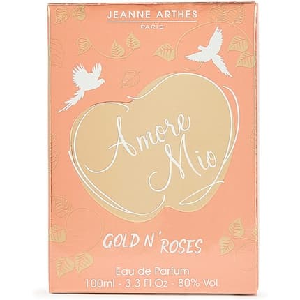 Jeanne Arthes Amore Mio Gold'n'Roses Made in France Eau de Parfum (EDP) Femme 100ml