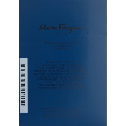 Salvatore Ferragamo Acqua Essenziale Blu Eau de Toilette Spray for Men 1.7oz Cedar Lavender Lemon