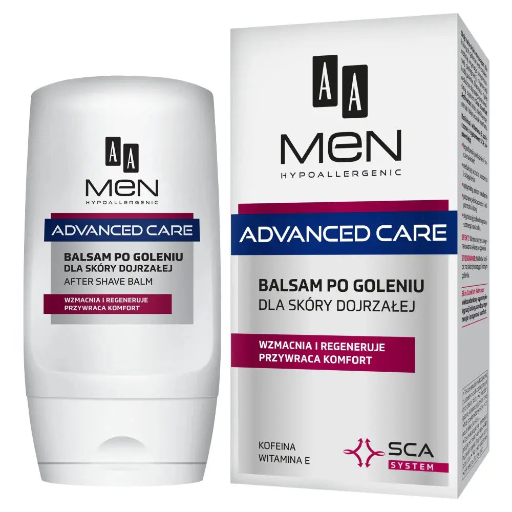 AA Men Advanced Care After Shave Balm for Mature Skin 100ml Oceanic Aa
