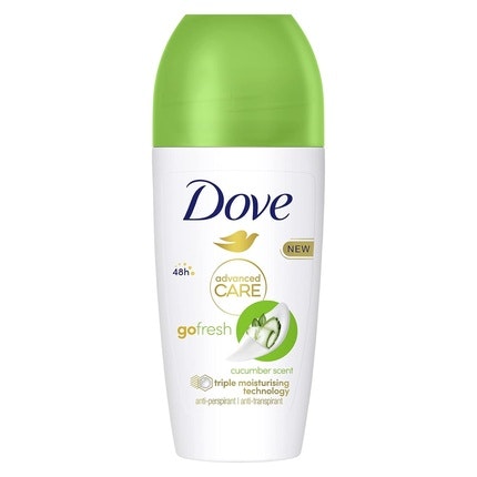 Dove Roll on Advanced Care Cucumber and Green Tea Air Freshener Antiperspirant 48 Hour Protection Deodrant for Men and Women 50ml